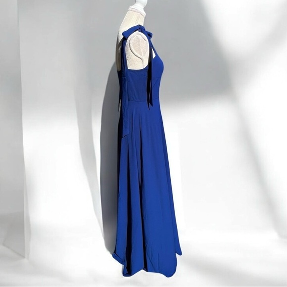 🌻NEW Alexia Admor Blue Arya Sweetheart Neckline Sleeveless Maxi Dress Size 10 - Picture 9 of 11